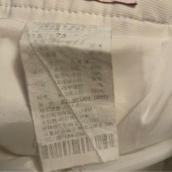 Elegance Sports Paris Tennis Skirt with Built In Shorts, Buttons, White, Small - Picture 13 of 16